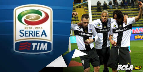 Unbeaten Parma Terbaik Kedua di Serie A 2013/14 Unbeaten Parma Terbaik Kedua di Serie A 2013/14