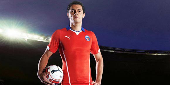 Detail Jersey Home dan Away Chile Piala Dunia 2014 Detail Jersey Home dan Away Chile Piala Dunia 2014