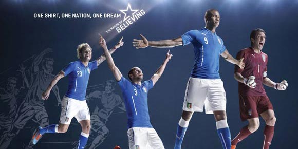 Detail Jersey Home dan Away Italia Piala Dunia 2014 Detail Jersey Home dan Away Italia Piala Dunia 2014