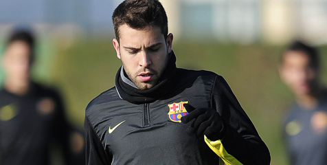 Jordi Alba Sangat Mengagumi Sosok Puyol Jordi Alba Sangat Mengagumi Sosok Puyol