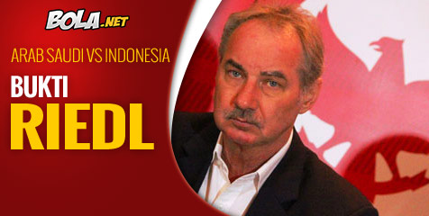 Preview: Arab Saudi vs Indonesia, Pembuktian Riedl Preview: Arab Saudi vs Indonesia, Pembuktian Riedl