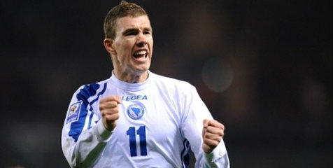 Main Penuh, Dzeko Malah Marah Main Penuh, Dzeko Malah Marah