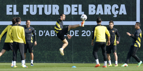 Persiapan Tempur di Camp Nou