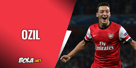 Ini Bukti Ozil Bukan Pemain Malas Ini Bukti Ozil Bukan Pemain Malas