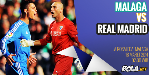 Preview: Malaga vs Madrid, Mangsa Favorit Ronaldo Preview: Malaga vs Madrid, Mangsa Favorit Ronaldo