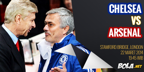Preview: Chelsea vs Arsenal, Serbu Demi Seribu Preview: Chelsea vs Arsenal, Serbu Demi Seribu