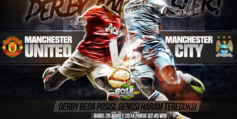 Preview: Man United vs Man City, Derby Beda Misi Preview: Man United vs Man City, Derby Beda Misi