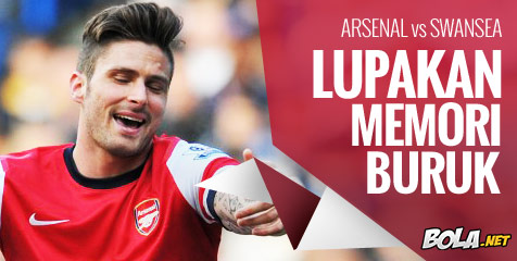 Preview: Arsenal vs Swansea, Lupakan Memori Buruk Preview: Arsenal vs Swansea, Lupakan Memori Buruk