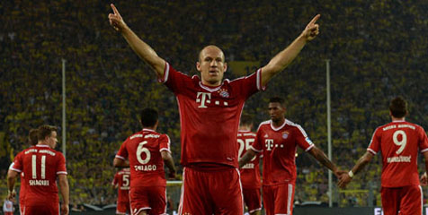 Robben: Awas Man United Punya Wayne Rooney Robben: Awas Man United Punya Wayne Rooney