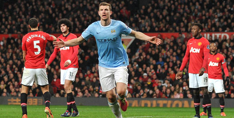 Usai Pecundangi United, Dzeko Incar Arsenal Usai Pecundangi United, Dzeko Incar Arsenal