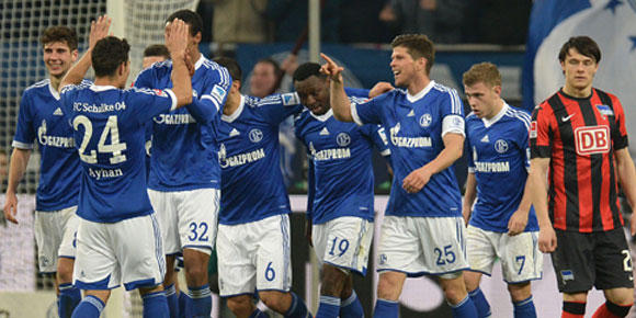 Highlights Bundesliga: Schalke 2-0 Hertha Berlin Highlights Bundesliga: Schalke 2-0 Hertha Berlin