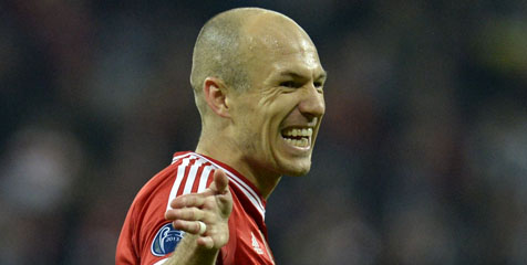 Robben: Bayern Sama Sekali Tak Takut United Robben: Bayern Sama Sekali Tak Takut United