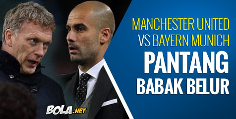 Preview: United vs Bayern, Pantang Babak Belur
