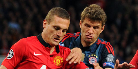 Vidic Bahagia Bisa Jebol Gawang Bayern
