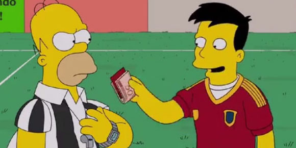 Timnas Spanyol Coba Suap Homer The Simpsons Timnas Spanyol Coba Suap Homer The Simpsons