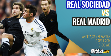 Preview: Sociedad vs Madrid, Jaga Rekor 10 Tahun Preview: Sociedad vs Madrid, Jaga Rekor 10 Tahun