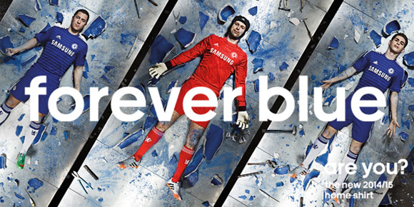 Detail Jersey Home Chelsea 2014-15