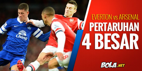 Preview: Everton vs Arsenal, Pertaruhan 4 Besar Preview: Everton vs Arsenal, Pertaruhan 4 Besar
