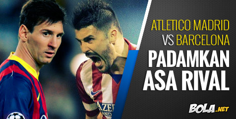Preview: Atletico vs Barca, Jaminan Satu Trofi Lepas