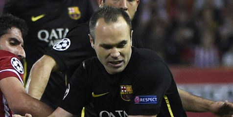 Iniesta Butuh Dua Hari Ratapi Kekalahan Barca