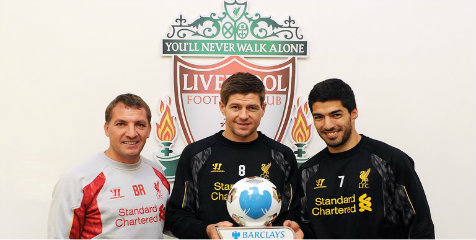 Suarez: Jika Juara, Gerrard Jadi Pemain Terbaik Dunia Suarez: Jika Juara, Gerrard Jadi Pemain Terbaik Dunia