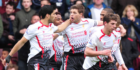 Suarez: Mimpi Gerrard Adalah Juara EPL Suarez: Mimpi Gerrard Adalah Juara EPL