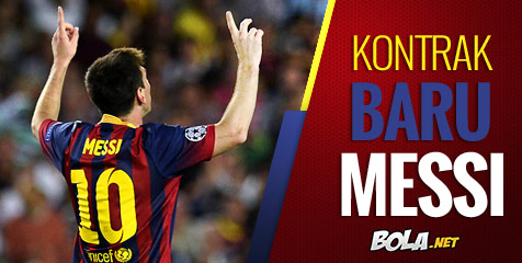 Barca Tegaskan Ingin Naikkan Gaji Messi