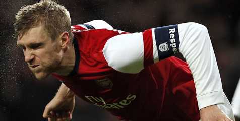 Cedera Mereda, Mertesacker Tunjukkan Arsenal Sebenarnya Cedera Mereda, Mertesacker Tunjukkan Arsenal Sebenarnya