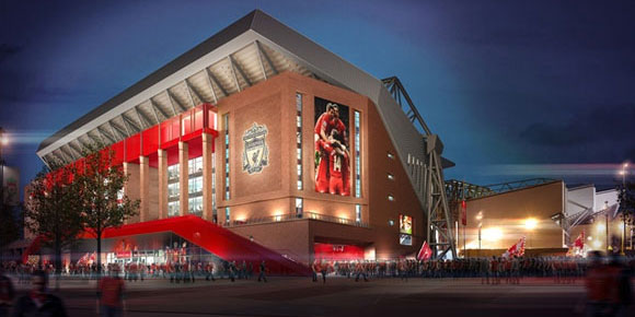 Liverpool Ungkap Desain Anyar Anfield Liverpool Ungkap Desain Anyar Anfield