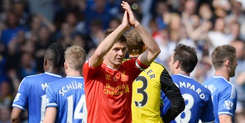 Lakukan Blunder, Gerrard Dibela Lampard Lakukan Blunder, Gerrard Dibela Lampard
