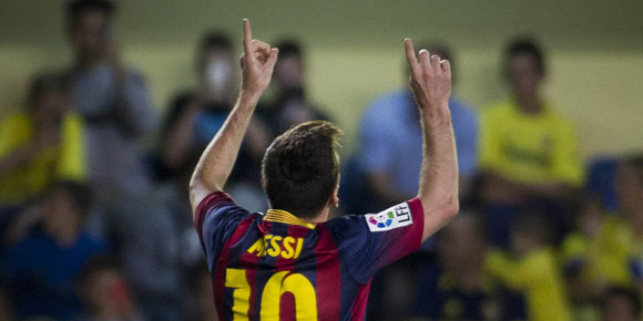 Messi Persembahkan Gol untuk Mendiang Tito Messi Persembahkan Gol untuk Mendiang Tito