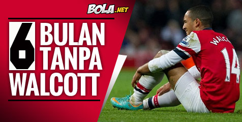 Walcott Tak Mau Paksakan Diri Demi Piala Dunia 2014 Walcott Tak Mau Paksakan Diri Demi Piala Dunia 2014
