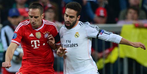 Ribery Tampar Carvajal, Wasit Tak Melihat Ribery Tampar Carvajal, Wasit Tak Melihat