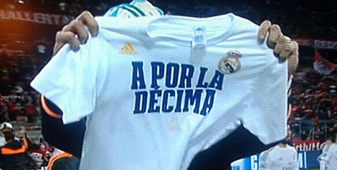 Euforia, Madrid Luncurkan Kaus La Decima Euforia, Madrid Luncurkan Kaus La Decima