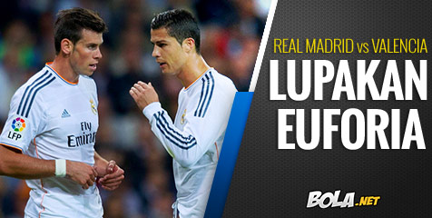 Preview: Real Madrid vs Valencia, Lupakan Euforia Preview: Real Madrid vs Valencia, Lupakan Euforia