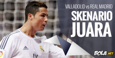 Preview: Valladolid vs Real Madrid, Skenario Juara Preview: Valladolid vs Real Madrid, Skenario Juara