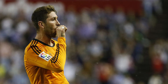 Ramos Persembahkan Gol Indah untuk Sang Anak dan Ronaldo Ramos Persembahkan Gol Indah untuk Sang Anak dan Ronaldo