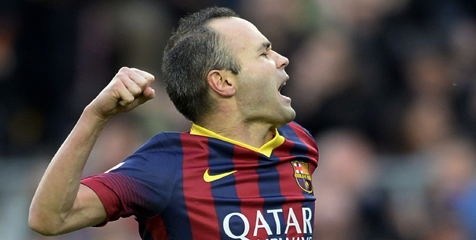 Iniesta: Barca Akan Berikan 200 Persen Lawan Atletico Iniesta: Barca Akan Berikan 200 Persen Lawan Atletico