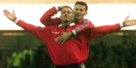 Penghormatan Beckham Untuk Giggs Penghormatan Beckham Untuk Giggs