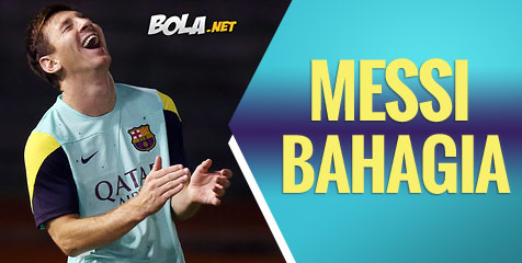 Bartomeu: Messi Bahagia Bartomeu: Messi Bahagia