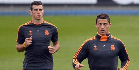 Bale dan Ronaldo Latihan Terpisah Bale dan Ronaldo Latihan Terpisah