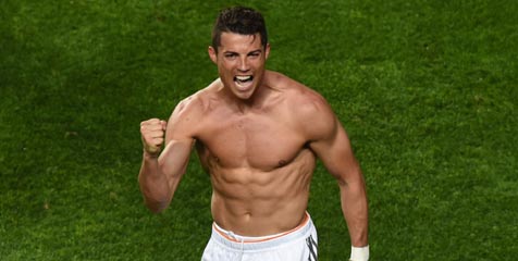 Rayakan Gol, Ronaldo Menjelma Menjadi Balotelli Rayakan Gol, Ronaldo Menjelma Menjadi Balotelli