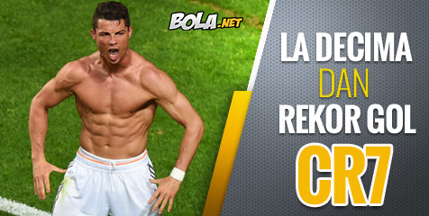 Ronaldo Puas Raih La Decima dan Pecahkan Rekor Ronaldo Puas Raih La Decima dan Pecahkan Rekor