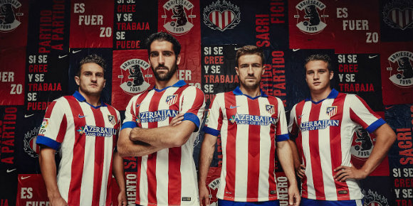 Atletico Rilis Jersey Home dan Away Musim 2014-2015 Atletico Rilis Jersey Home dan Away Musim 2014-2015