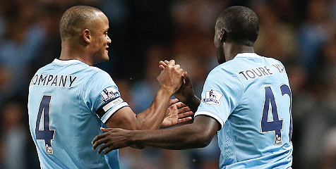 Kompany Guyoni 'Pemberontakan' Yaya Toure Kompany Guyoni 'Pemberontakan' Yaya Toure