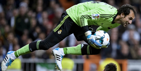 'Diego Lopez Bertahan di Madrid' 'Diego Lopez Bertahan di Madrid'
