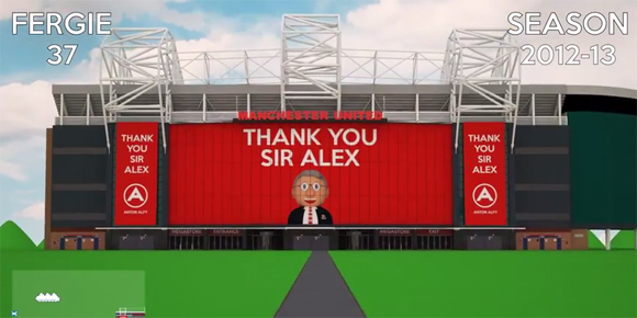 Mengenang 26 Tahun Karir Fergie Bersama MU Dengan Video Game Kocak Mengenang 26 Tahun Karir Fergie Bersama MU Dengan Video Game Kocak