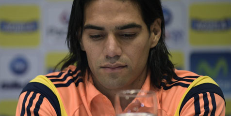Falcao Absen di Brasil, Kolombia Berduka Falcao Absen di Brasil, Kolombia Berduka