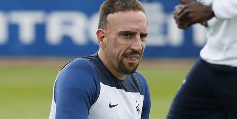 Ribery Out Dari Piala Dunia 2014! Ribery Out Dari Piala Dunia 2014!