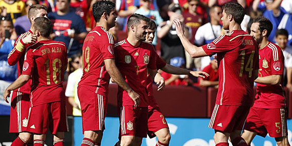 Top Shots: El Salvador 0-2 Spanyol Top Shots: El Salvador 0-2 Spanyol